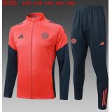 Chándal Bayern Munich 2025/26 ( Red Long Zipper) - NIÑOS